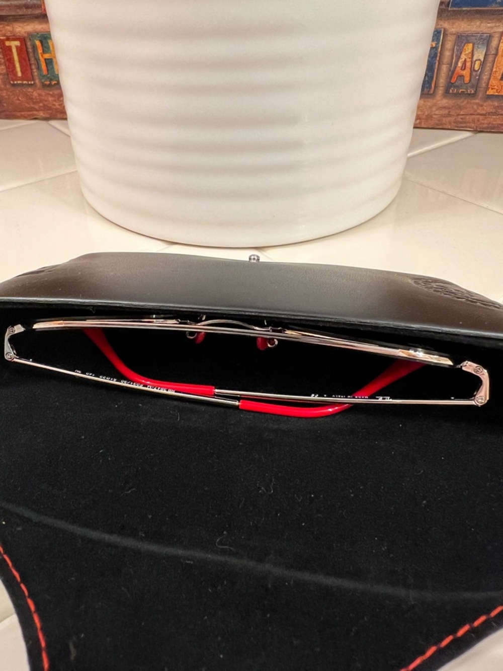 Rayban Sunglasses, Ferrari Collab, Mirrored lenses, Metal Frames - Picture 12 of 12